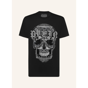 PHILIPP PLEIN Camiseta de cuello redondo y manga corta SKULL
