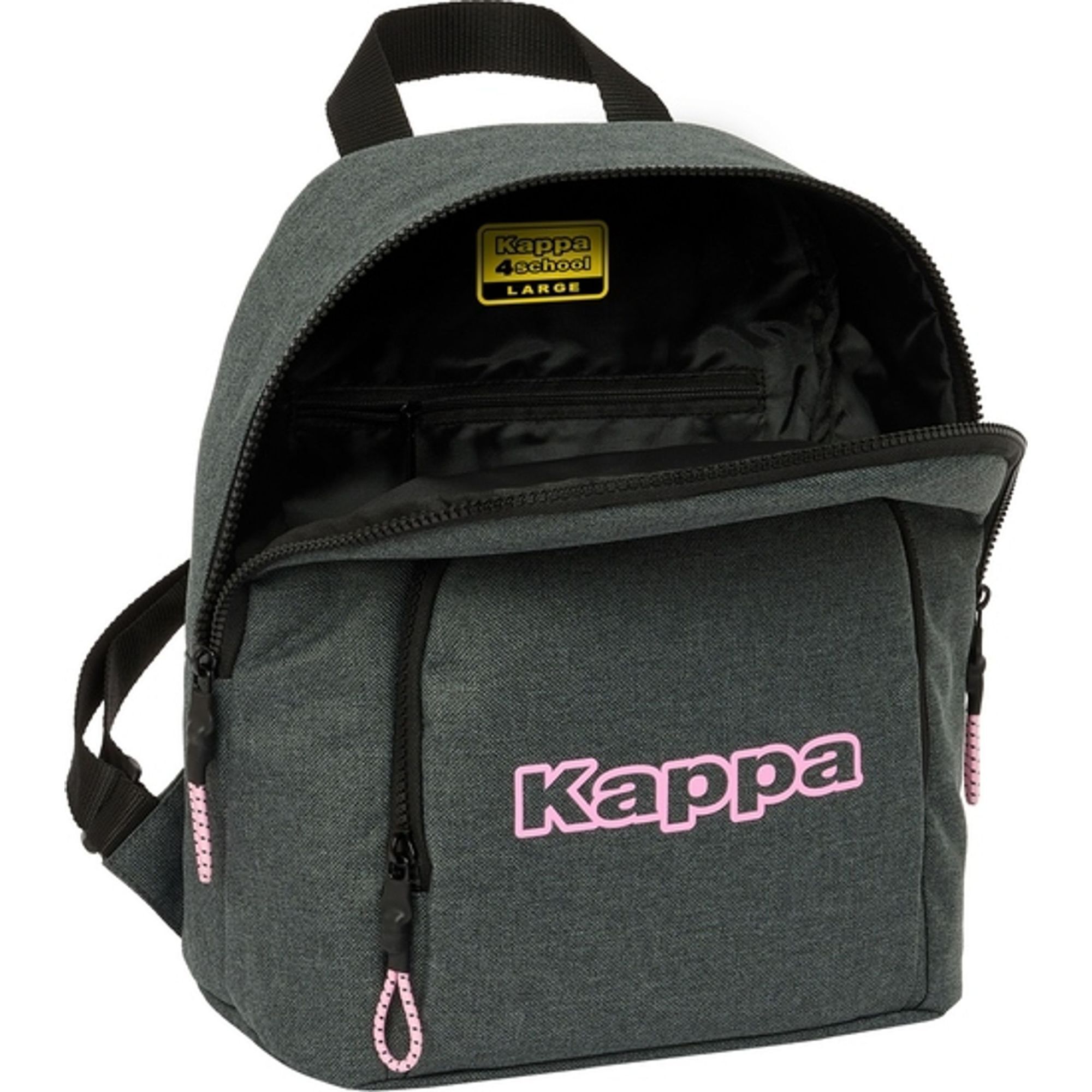 Mini mochila kappa "silver pink"