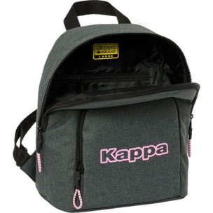Mini mochila kappa "silver pink"