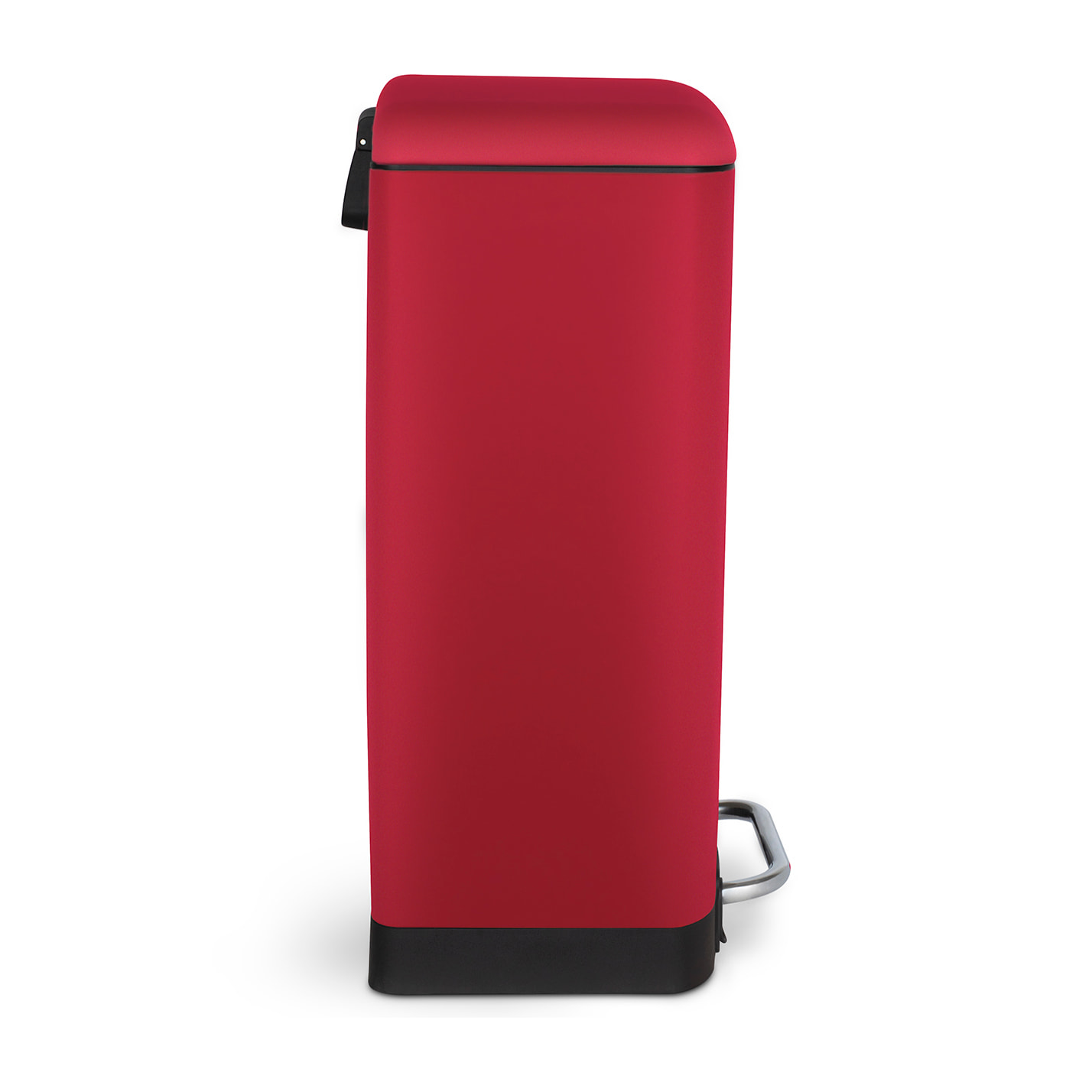 Les Collectors n.716 Cubo de basura de cocina con pedal de acero inoxidable, capacidad 30 L, compacto, prÃ¡ctico, sello interior extraÃ­ble, diseÃ±o elegante acabado mate, resistente, cierre silencioso