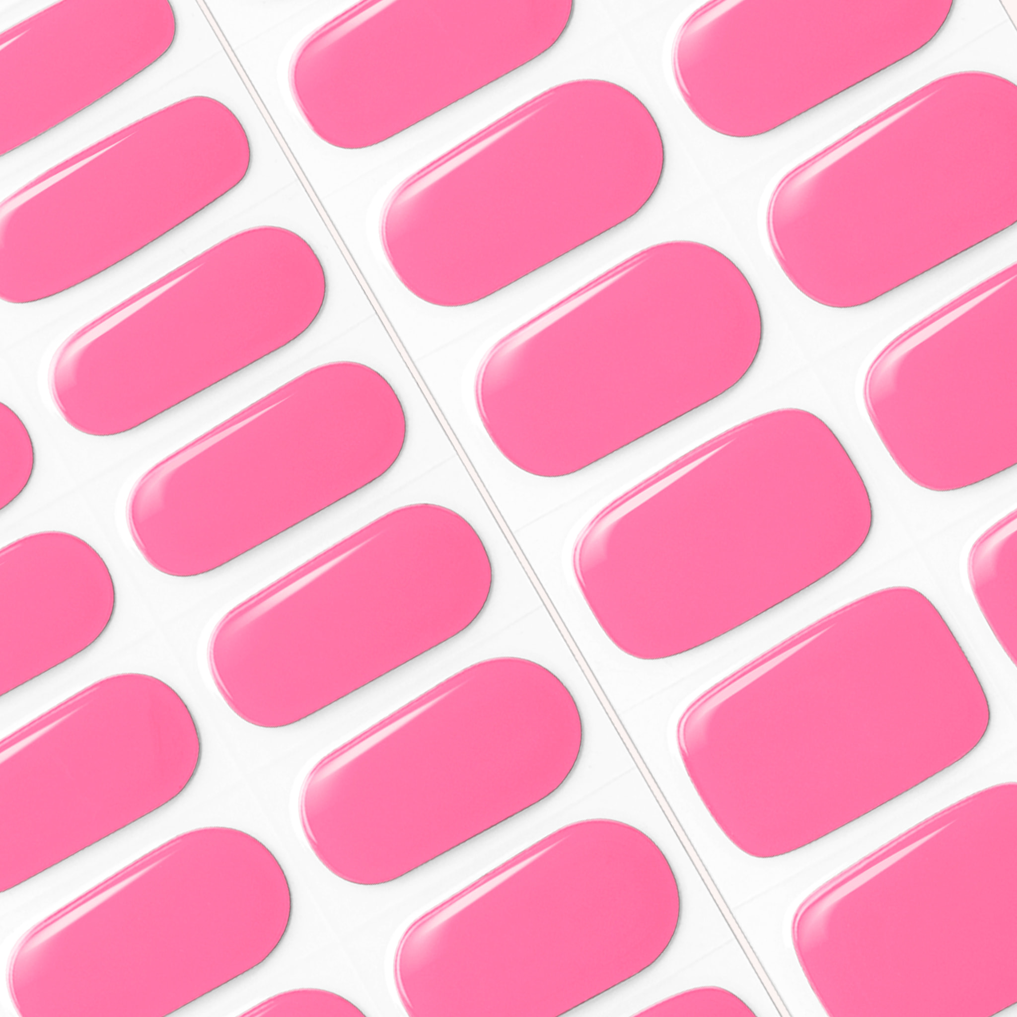 Stickers gel - 0006 Neon Pink