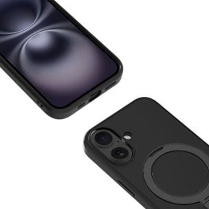 Coque ADEQWAT iPhone 17 Pro Max Magnétique Stand Noir