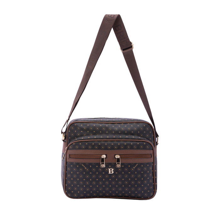 Borsa a tracolla  da donna ecopelle Prodotto Vegano 24x29x13 cm