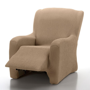 Funda de Sillón Relax Pies Juntos Vera Beige Nordic-Home