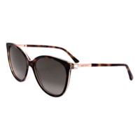 Jimmy Choo - lunettes de soleil - havane - protection UV : cat. 3
