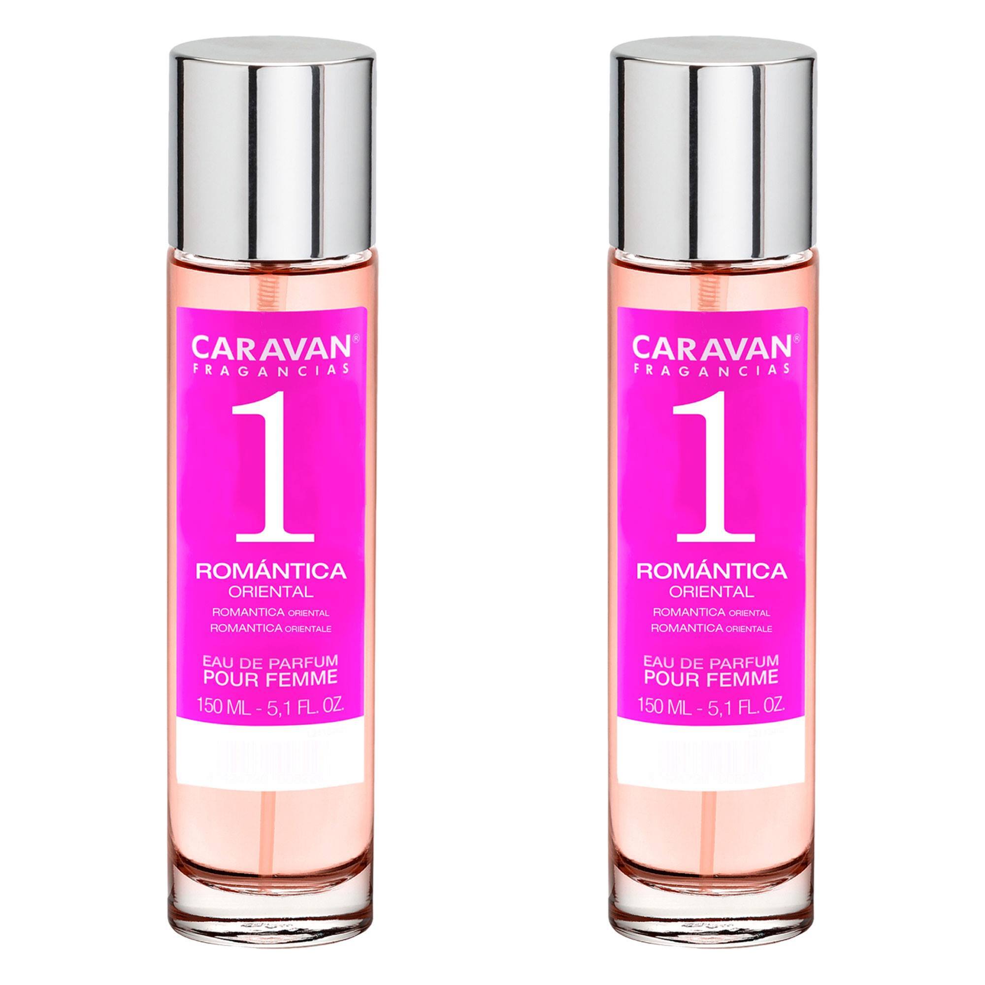 Caravan fragancias - caja de regalo con 2 perfumes nº1 de 150 ml, para mujer