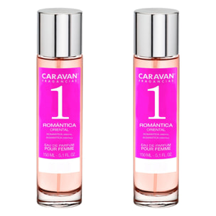 Caravan fragancias - caja de regalo con 2 perfumes nº1 de 150 ml, para mujer