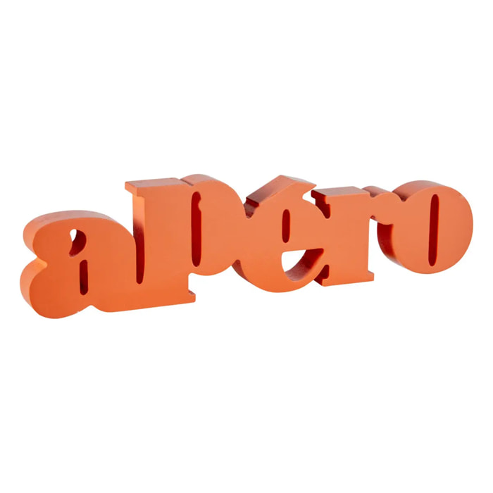 Mot à poser "Yuca" orange L27,5cm