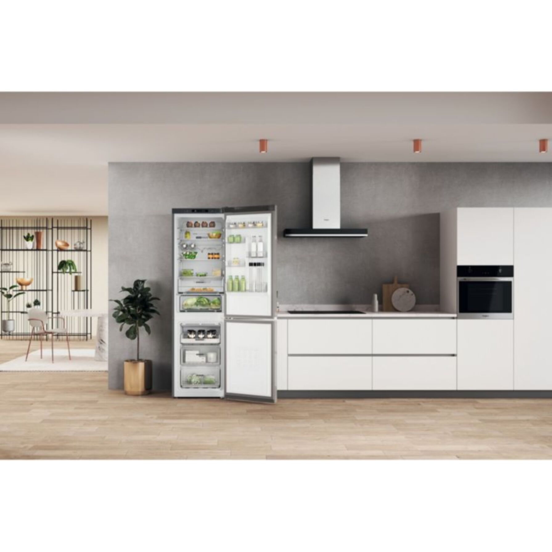 Réfrigérateur combiné WHIRLPOOL W7X92IOX