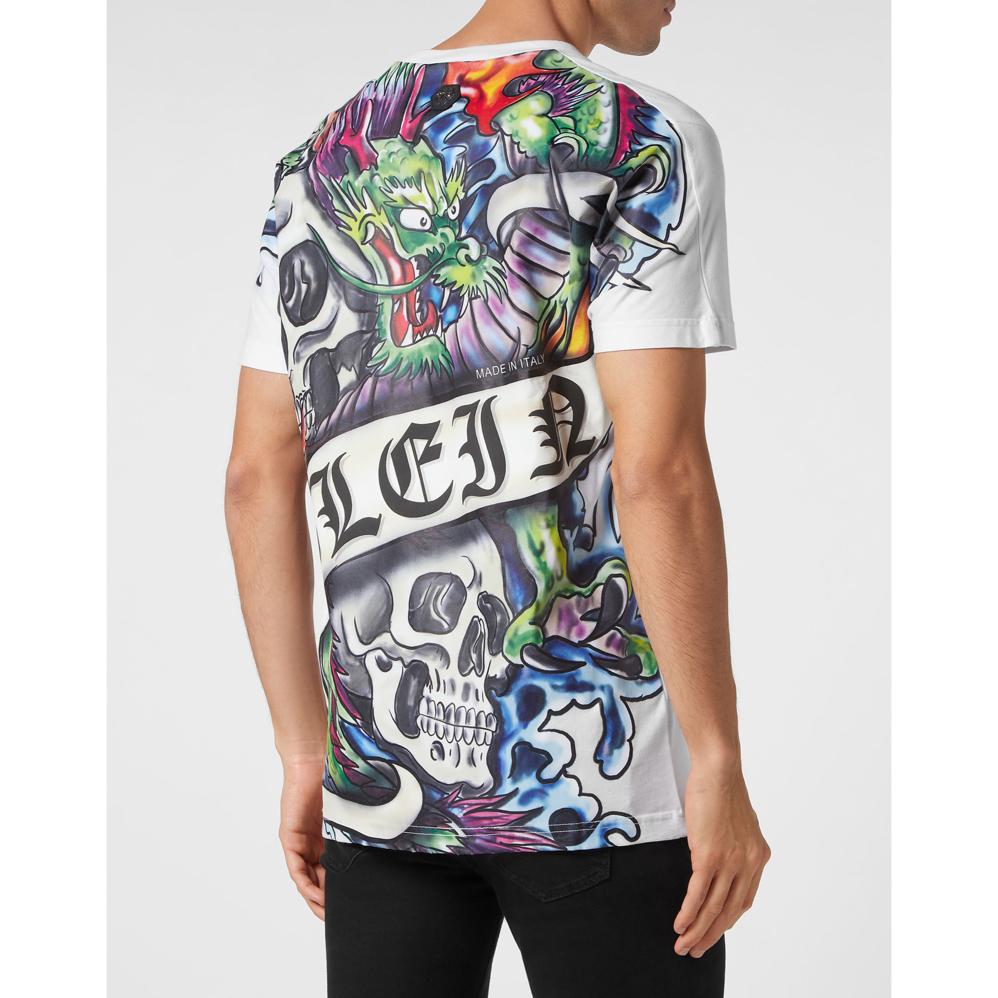 PHILIPP PLEIN Camiseta Cuello Redondo TATTOO