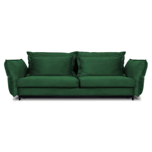 Canapé Velours droit Verduro - 4 Places