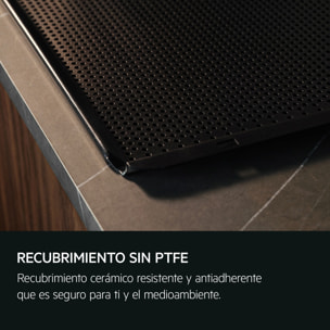 AEG Horno compacto de vapor Serie 9000 ProAssist con SteamPro con Display CookSmart Touch+ 7,8 '', con WiFi TP9SK821B