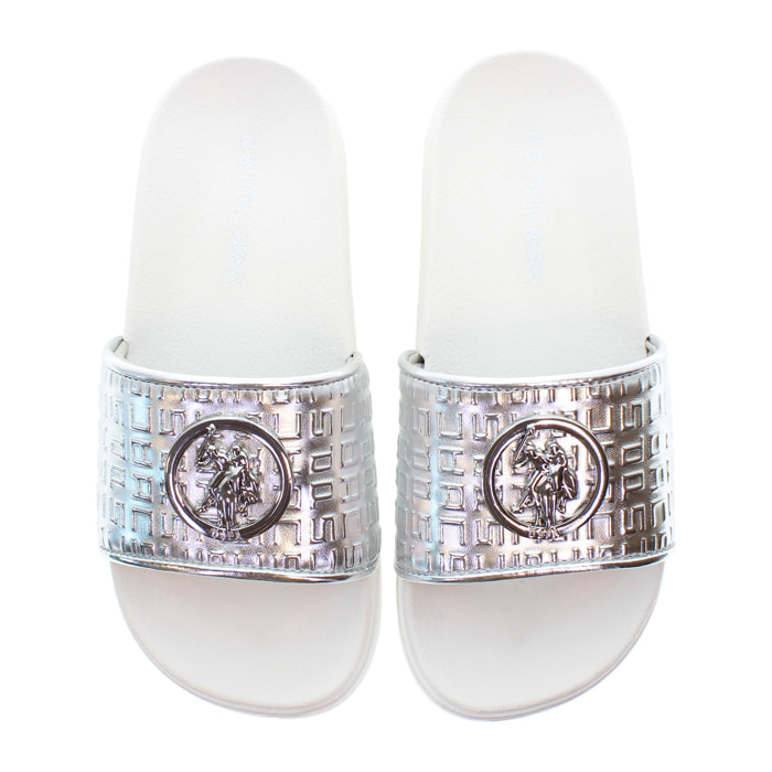 U.S. Polo Assn. - Pantofole IVY002W/5Y3 in gomma per donna