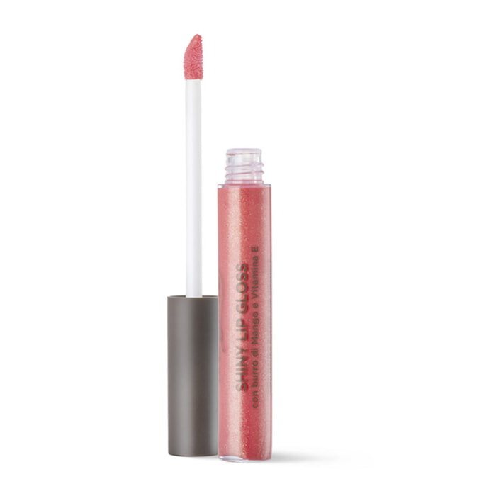 Shiny Lip Gloss - Brillo de labios resplandeciente con manteca de Mango y Vitamina E