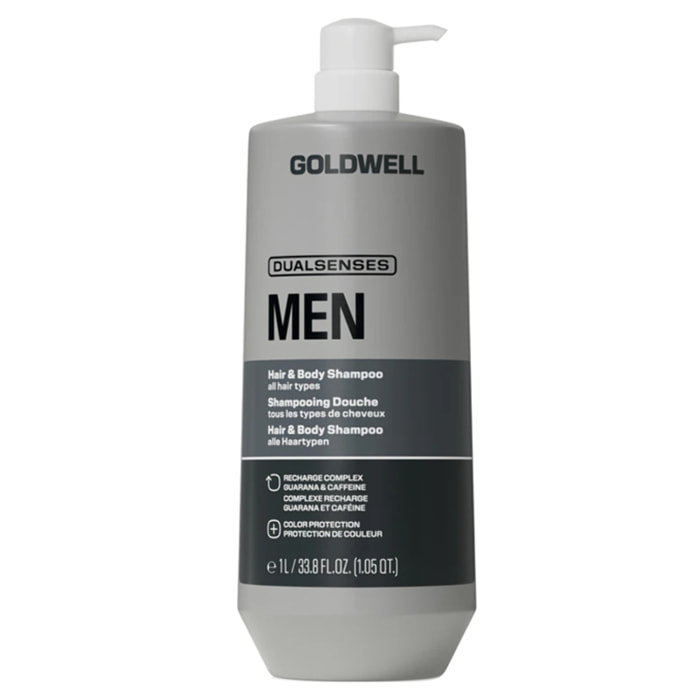 GOLDWELL DS Men Hair & Body Shampoo 1000ml