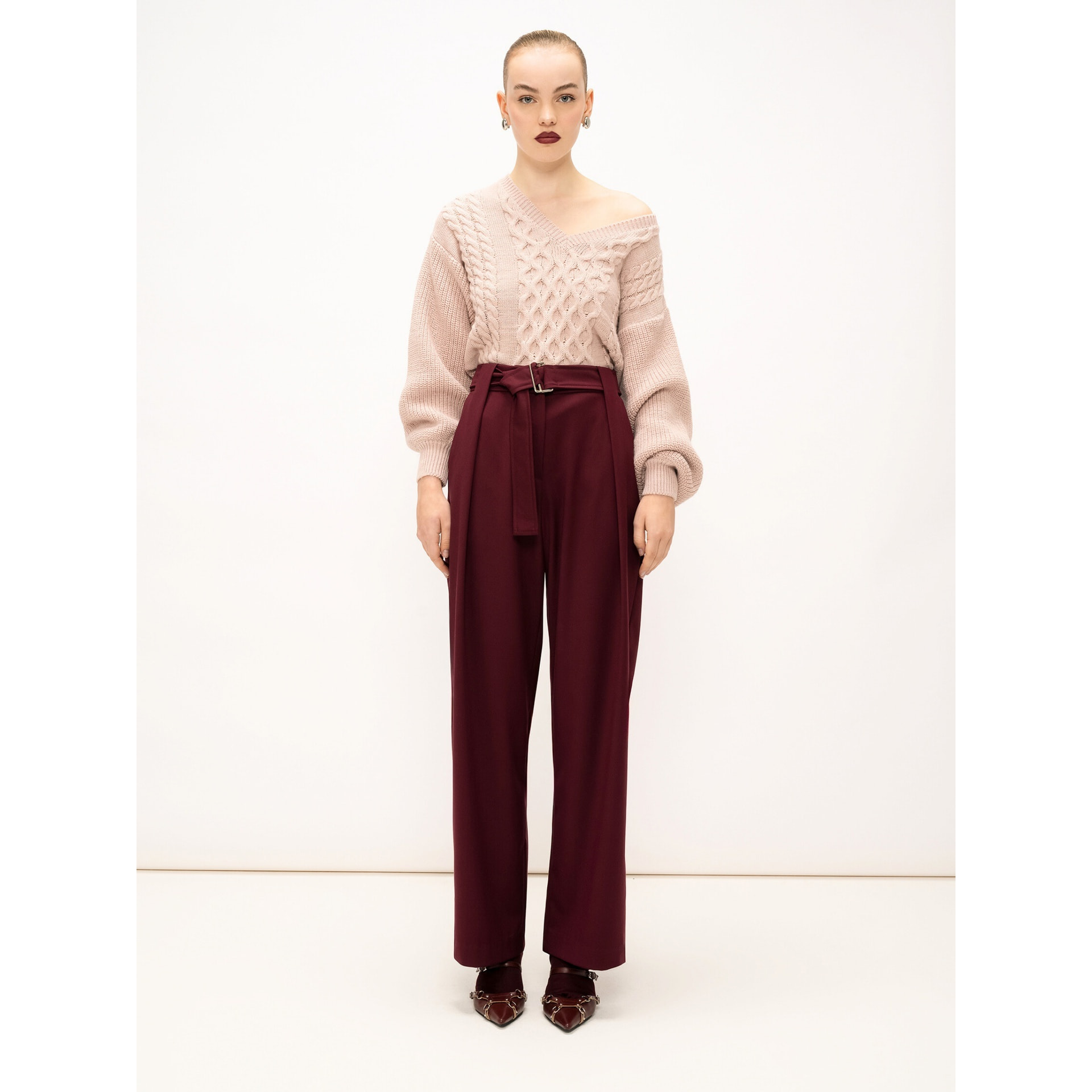 Pantaloni donna Cimmeria - Made in Italy - Viscosa e Poliestere