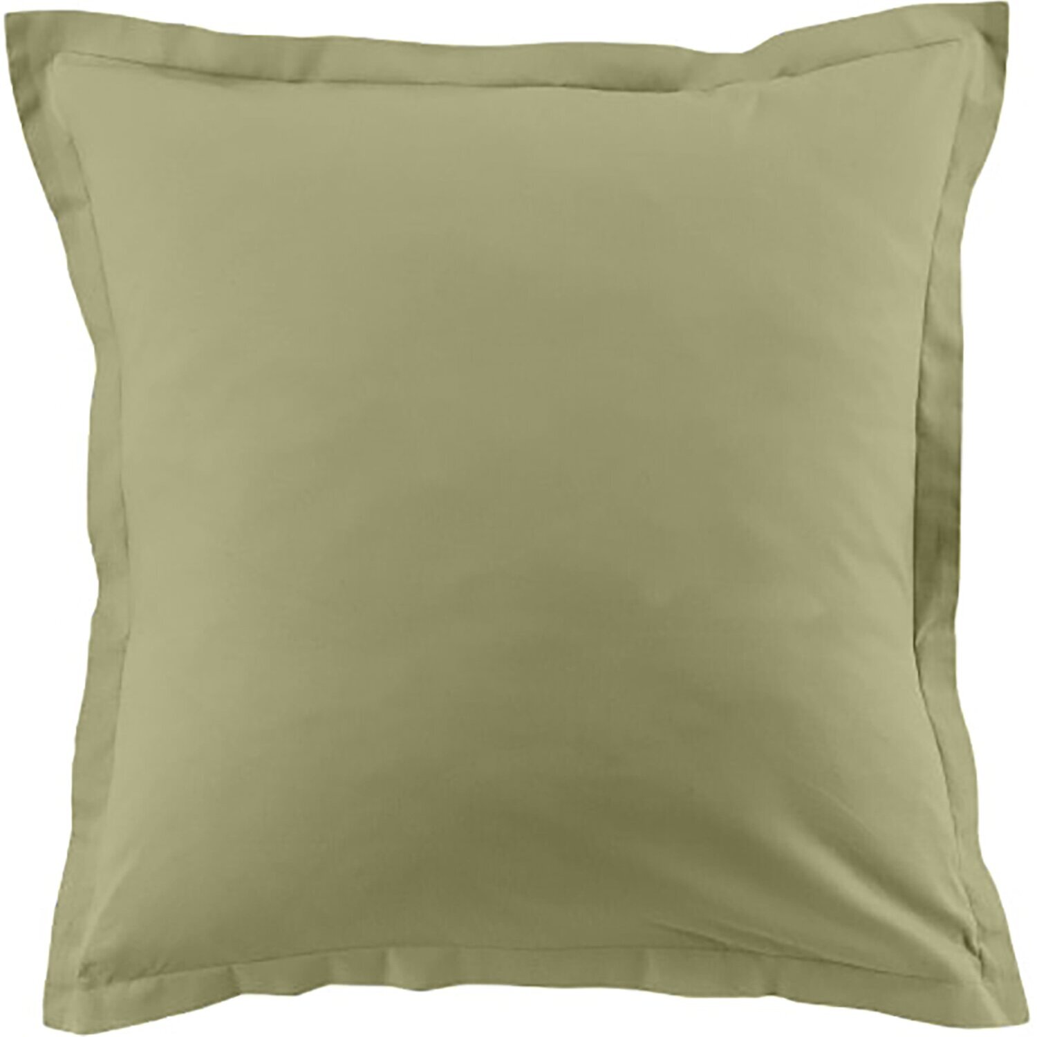 Lot de 2 taies d'oreiller 100% coton 57fils verveine