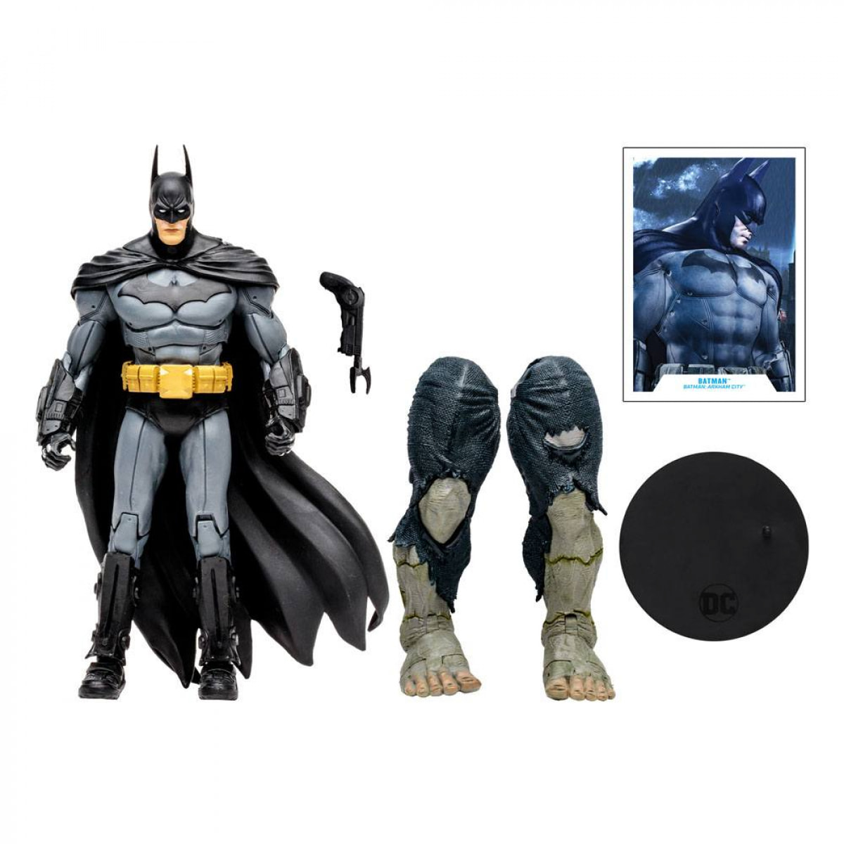 Dc Gaming Build A Action Figura Batman (arkham City) 18 Cm Mcfarlane Toys