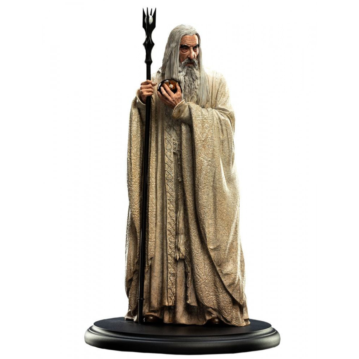 Il Signore Degli Anelli Statua Saruman The White 19 Cm Weta Collectibles