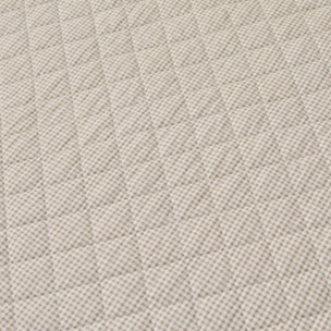 Colcha de algodón acolchada patchwork Gropatcol color gris piedra 100% Algodón