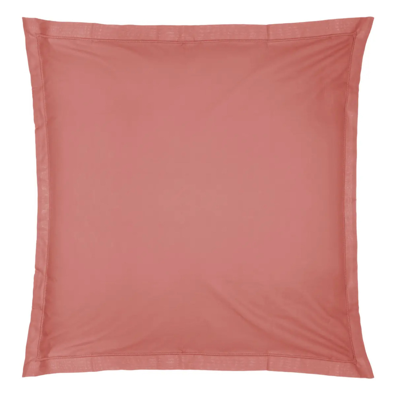 Taie d'oreiller "Carina" coton rose blush 63x63cm