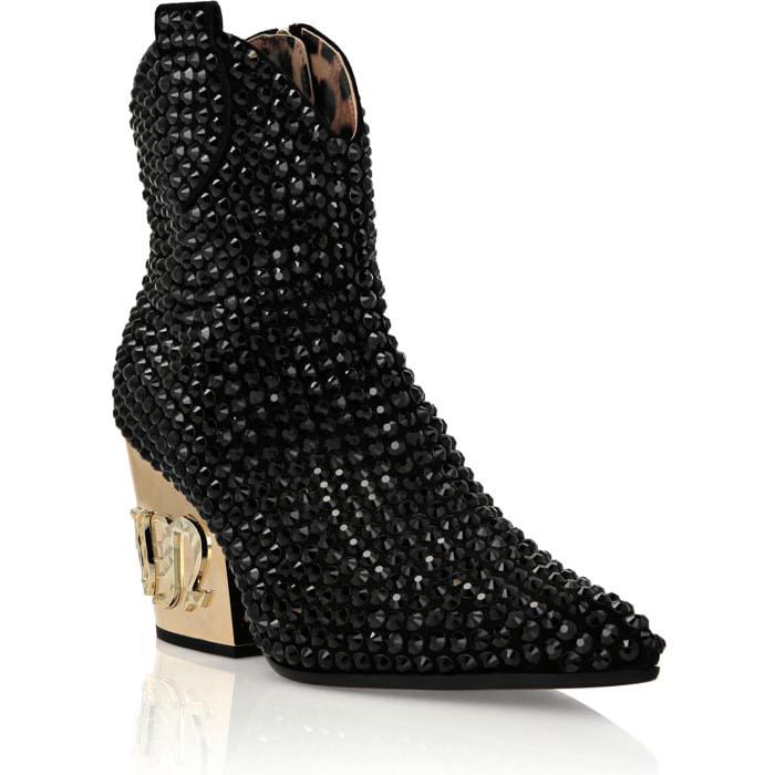 PHILIPP PLEIN Boots High Heels Mid GOTHIC PLEIN