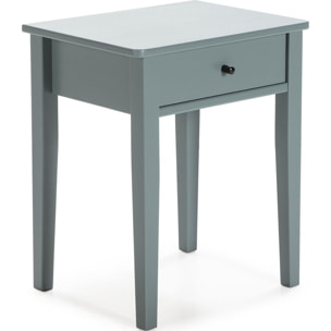 Table de chevet 1 tiroir en bois - STAN