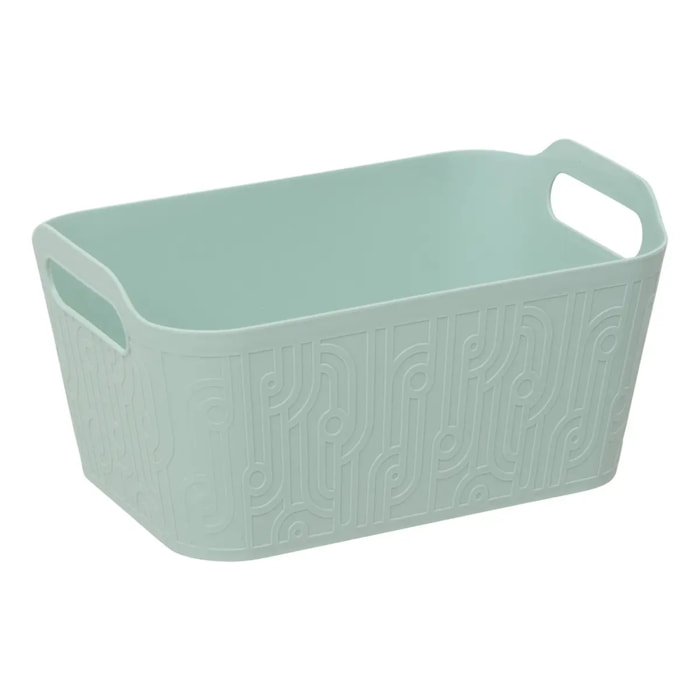 Panier rangement Arche 4,5L vert céladon