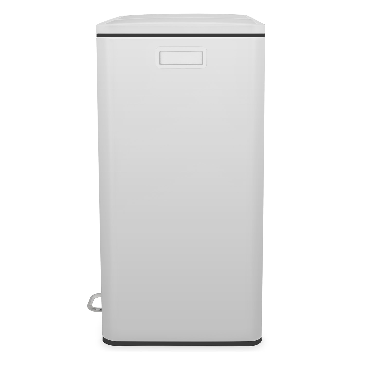 Papelera de reciclaje a pedal N°918 Les Collectors, 60 L, Cierre silencioso, Blanco