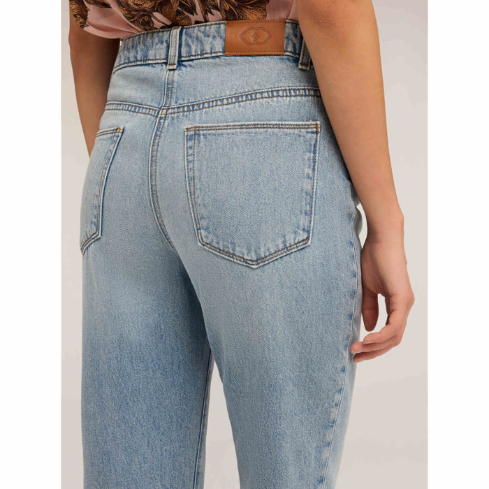 Motivi - Jeans boyfriend stone bleached - Azzurro