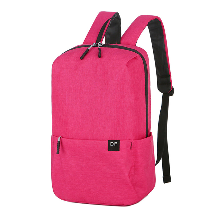 DAM Mini mochila impermeable. 23x11x35 Cm. Color: Rosa