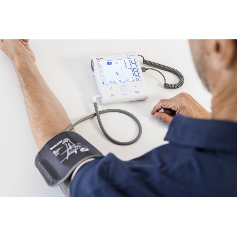 Tensiomètre avec stick de mesure ECG