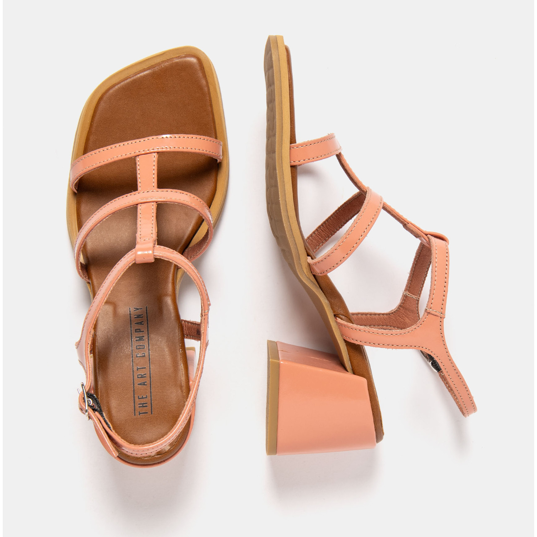 Sandalias con tacón 2011 NAPPA SHINNY FLAMINGO / VERONA color Flamingo