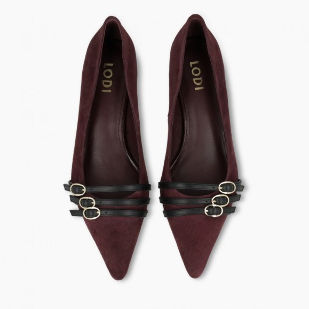 ZAPATOS DE SALÓN BURDEOS A-ROMA