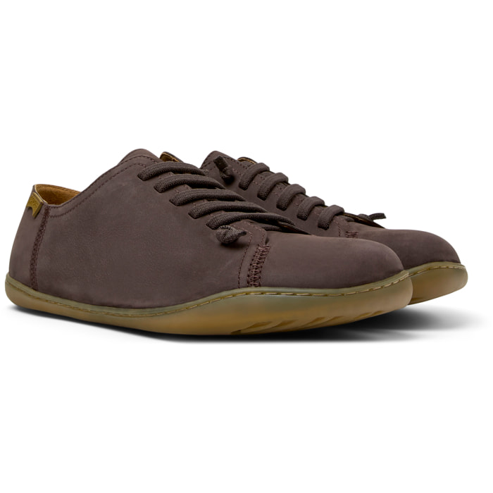 Zapatillas - CAMPER Peu Cami - Marron - Cuero Nubuck