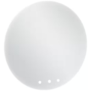 Miroir LED rond Grands Boulevards 3 trous
