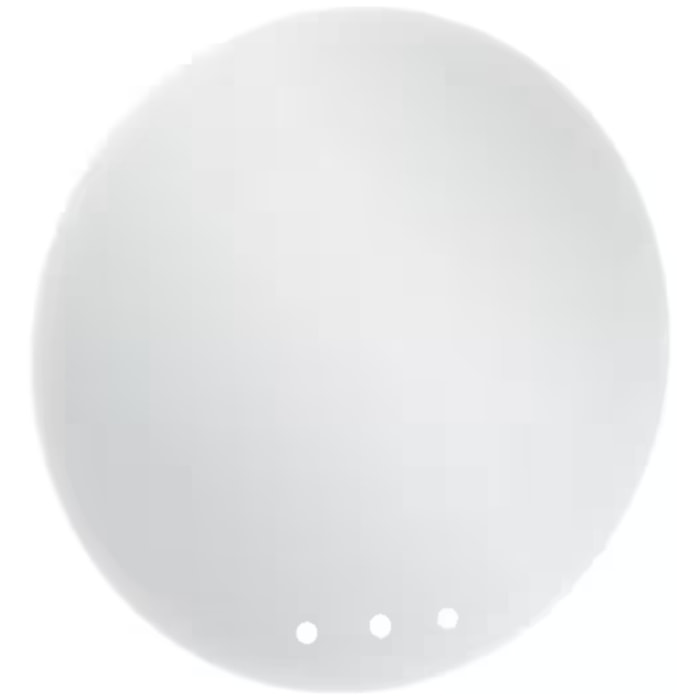 Miroir LED rond Grands Boulevards 3 trous