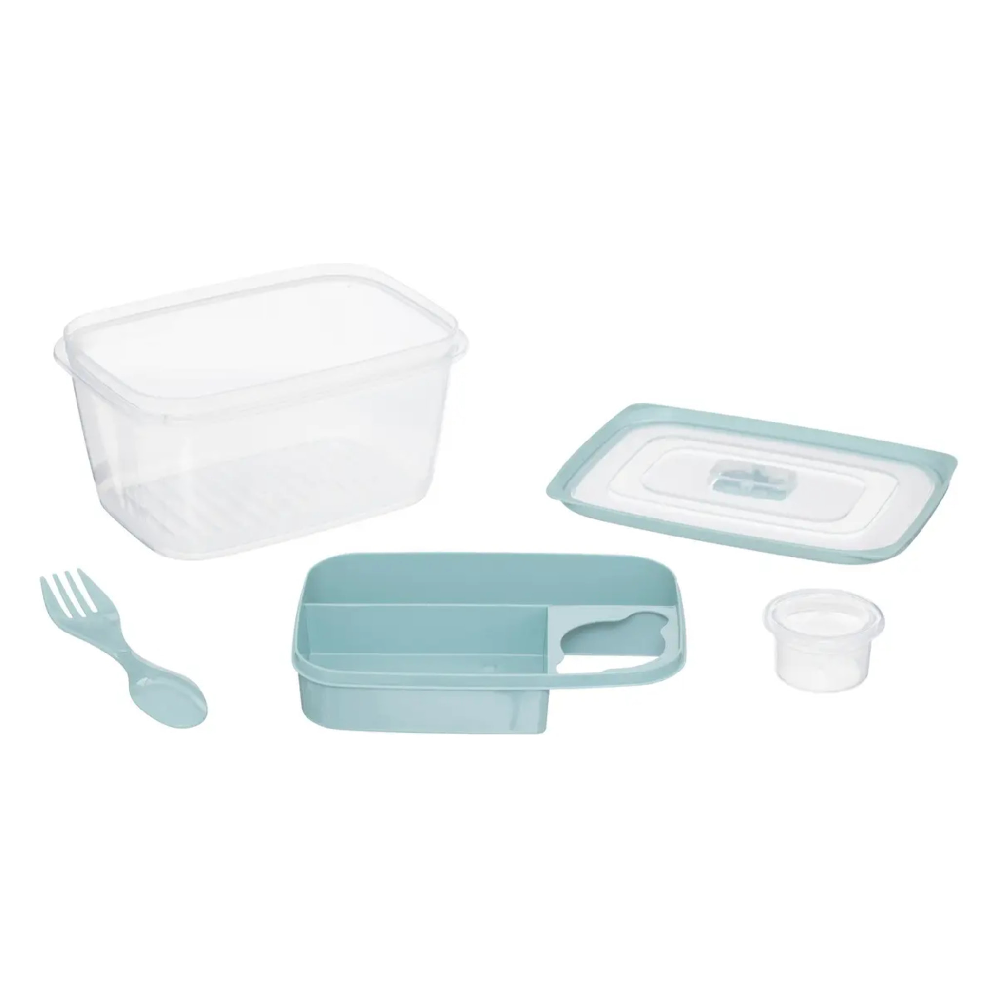 Lunch box + couverts