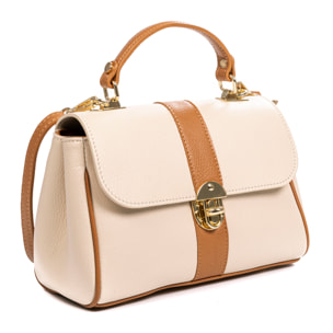 Asiago borsa a mano a tracolla in pelle autentica dollaro. Design esclusivo.