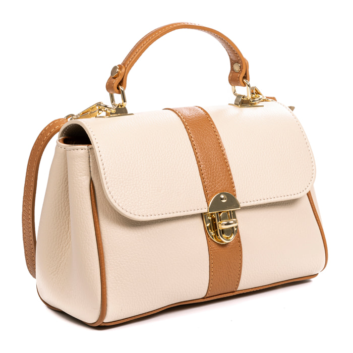 Asiago borsa a mano a tracolla in pelle autentica dollaro. Design esclusivo.