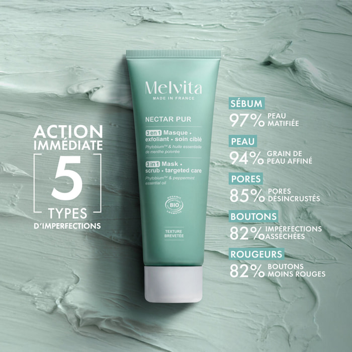 Masque Visage Exfoliant - Effet Boue 75 ml