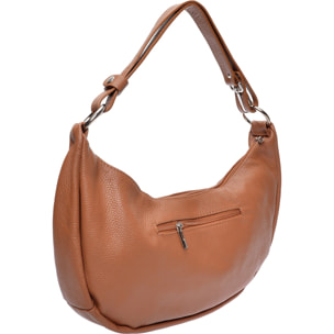 Borsa a tracolla Anna Luchini Cammello