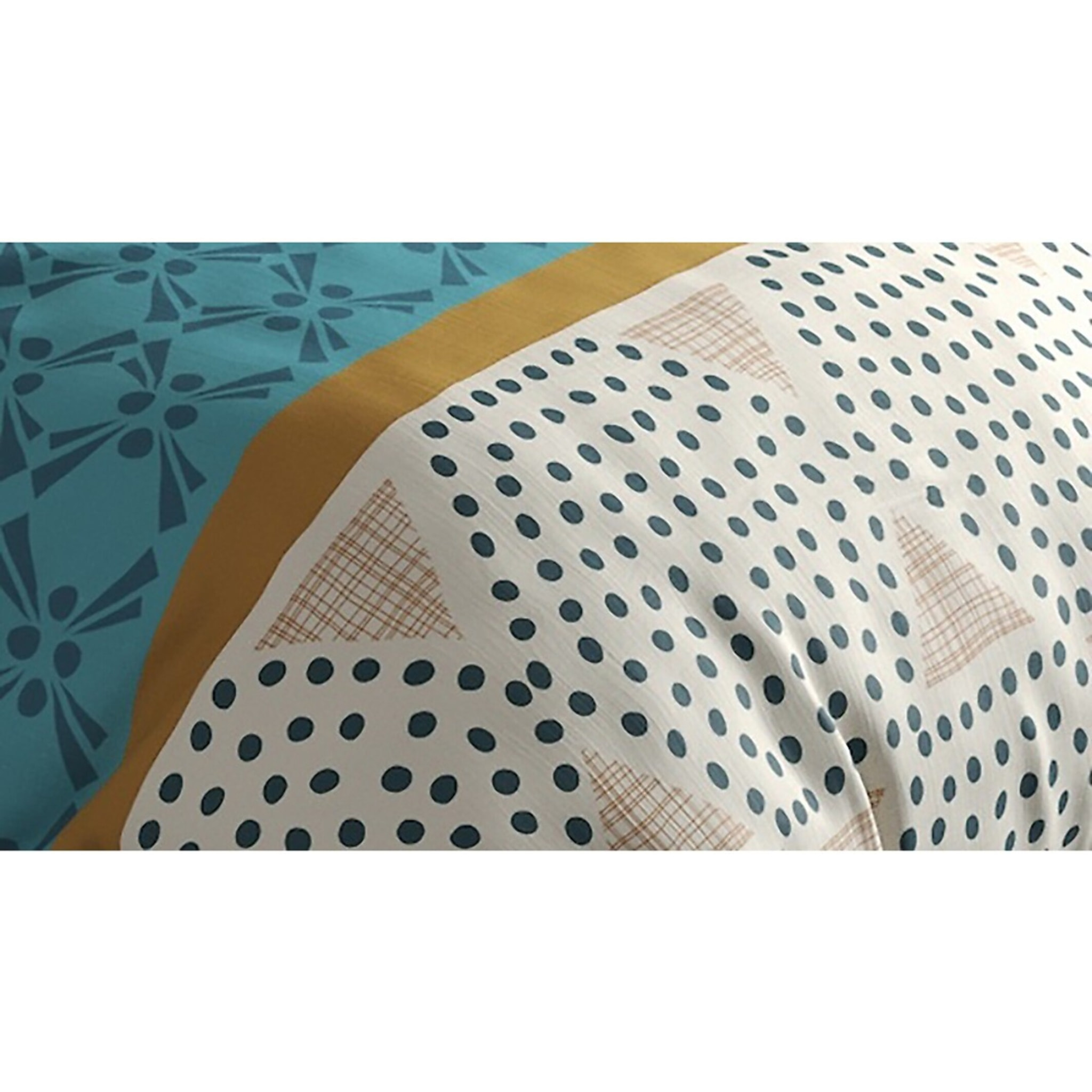Parure Housse De Couette 3pcs 100% coton 57fils Oda