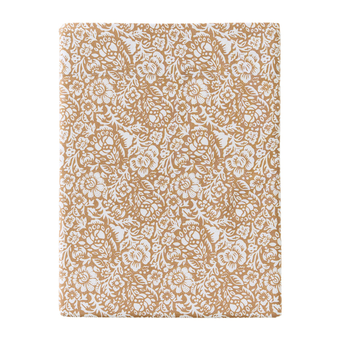 Drap plat imprimé en percale de coton, JAIPUR, Multicolore