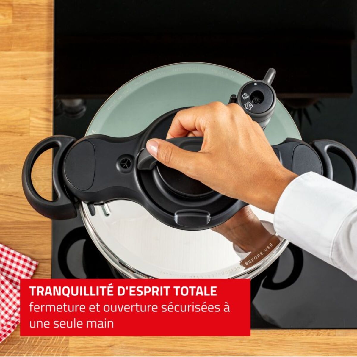 Autocuiseur TEFAL ClipsoMinut Daily 7.5L