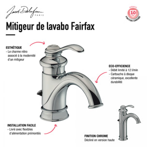 Mitigeur lavabo haut Fairfax