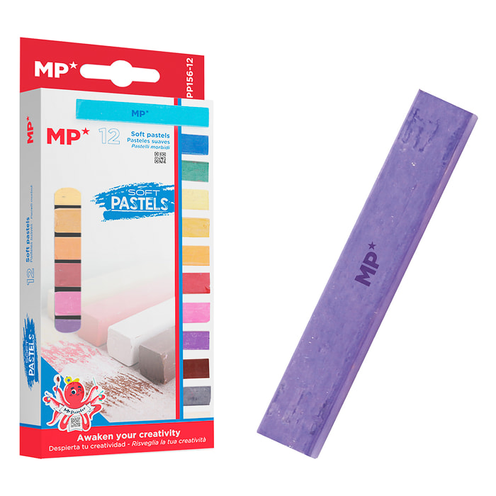 PINTURA PASTEL 12 COLORES