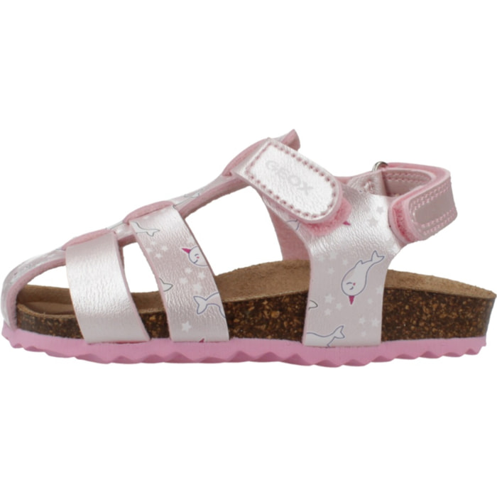 Sandalias Niña de la marca GEOX  modelo B SANDAL CHALKI GIRL ROSA