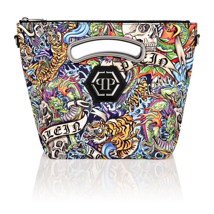 PHILIPP PLEIN Handle Bag TATTOO