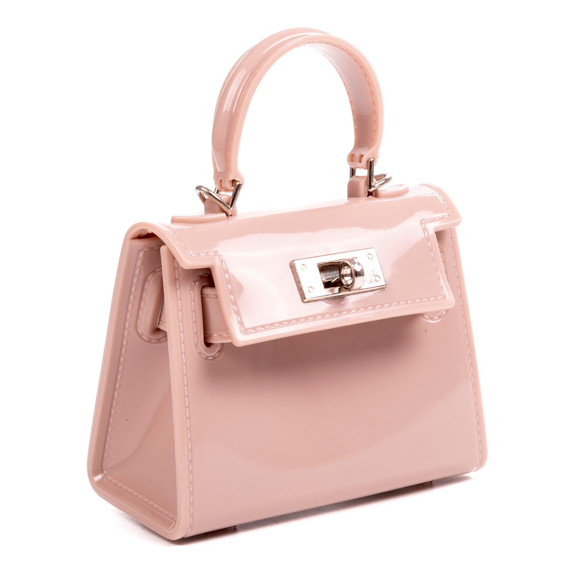 Villadeati bolso de mano mini Tote de pvc.